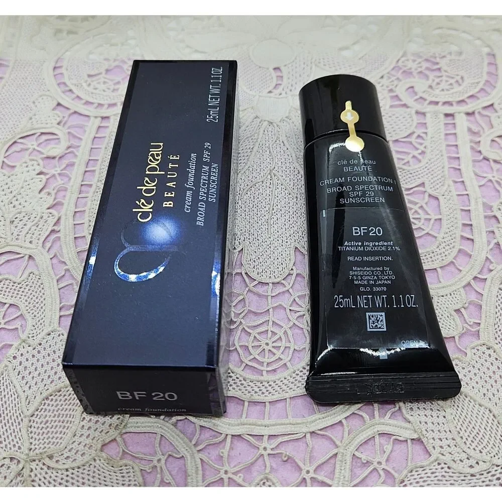 Clé de Peau Beauté Cream Foundation SPF 29/1.1oz 25ml BF20 NIB